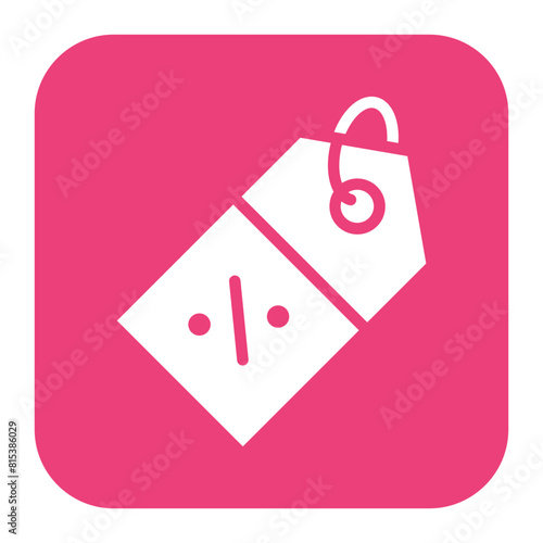 Discount Tag icon vector image. Can be used for Supermarket.