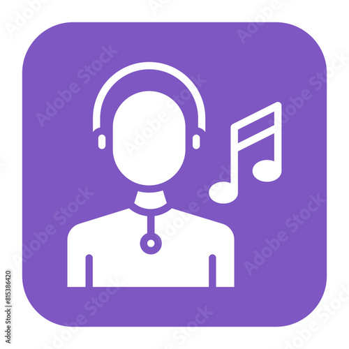 Trance icon vector image. Can be used for Instrument.