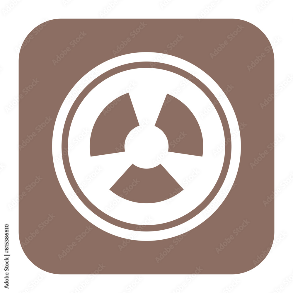 Radiation icon vector image. Can be used for Manufacturing. Radiation icon vector image. Can be used for Manufacturing.