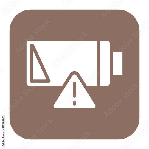 Empty Battery icon vector image. Can be used for Battery and Power.