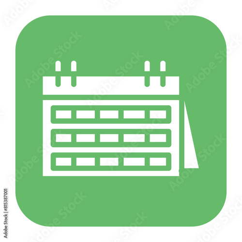 Calendar icon vector image. Can be used for Shoemaker.