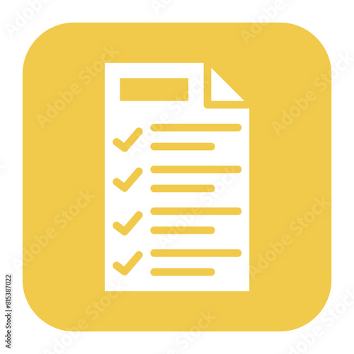 Checklist icon vector image. Can be used for Shoemaker.