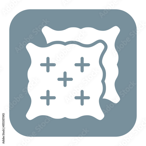 Fabrics icon vector image. Can be used for Shoemaker.