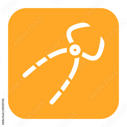 Pincers icon vector image. Can be used for Shoemaker.