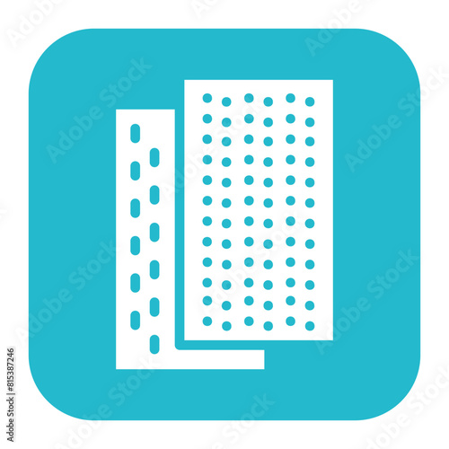 Sand Paper icon vector image. Can be used for Shoemaker.
