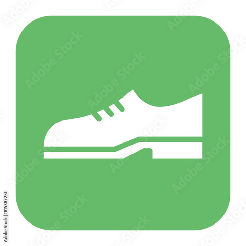 Shoe icon vector image. Can be used for Shoemaker.