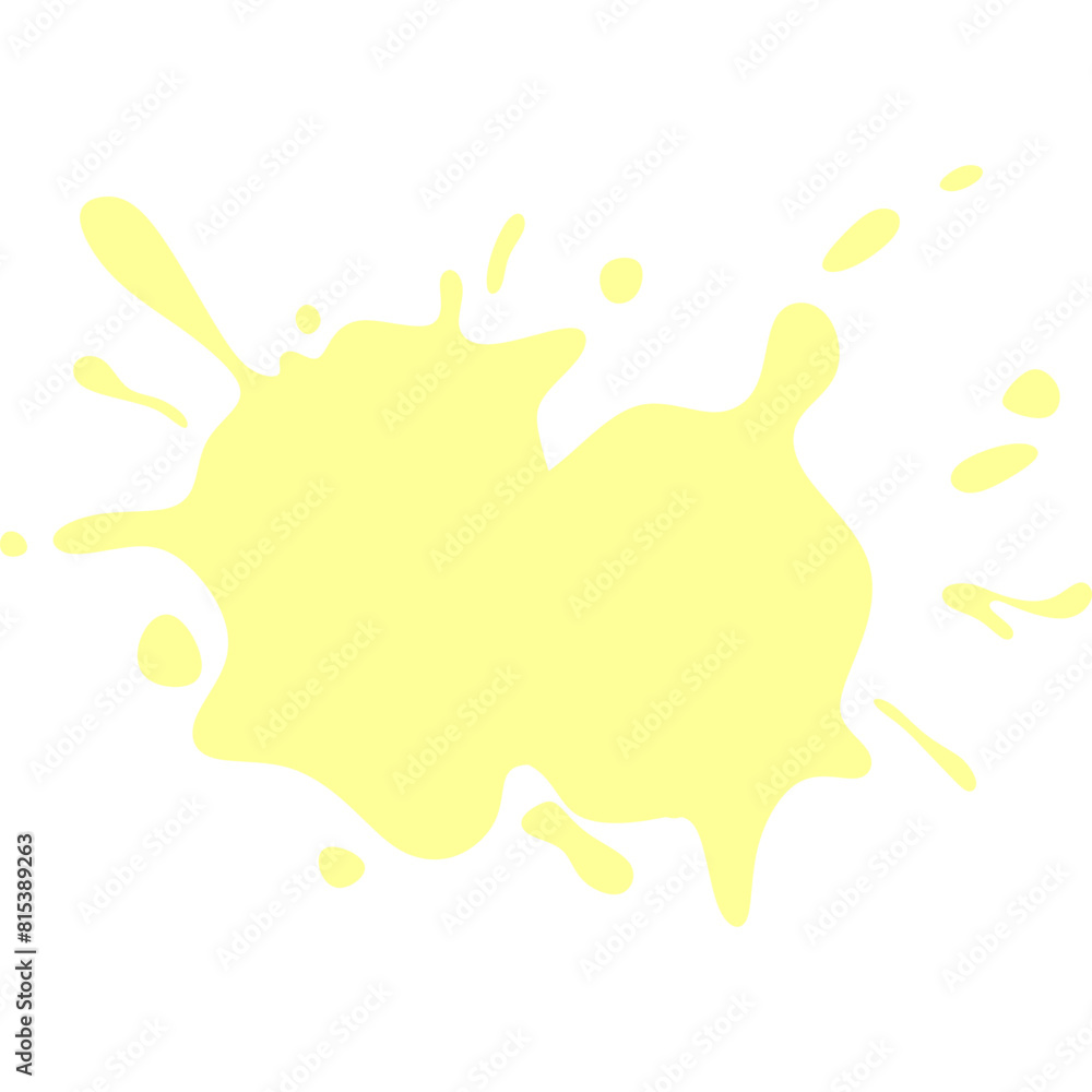 Ink Splash Shape Ink Splash Shape