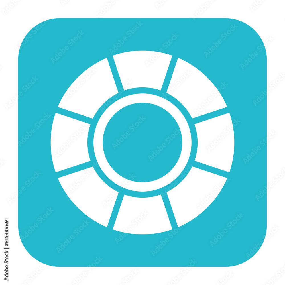 Pool Float icon vector image. Can be used for Beach Resort. Pool Float icon vector image. Can be used for Beach Resort.