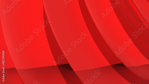 3d rendering red abstract background