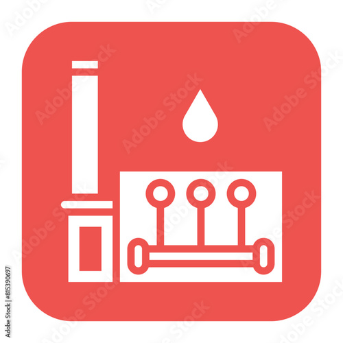 Hydrometallurgy icon vector image. Can be used for Mettalurgy.