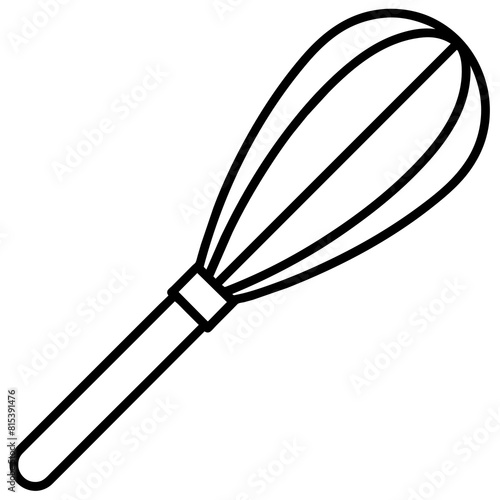 whisk isolated on white background