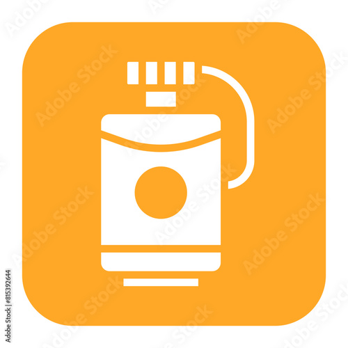 Hip Flask icon vector image. Can be used for Trekking.