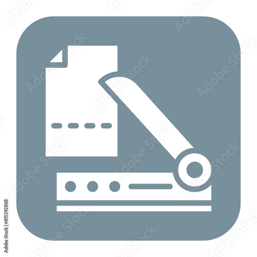 Cut Paper icon vector image. Can be used for Printing.