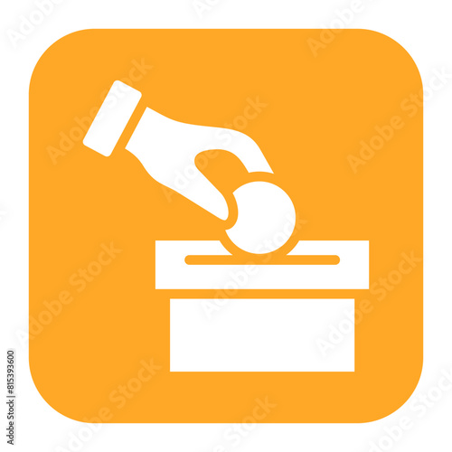 Donation icon vector image. Can be used for Homeless.