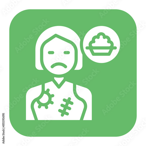 Hunger icon vector image. Can be used for Homeless.