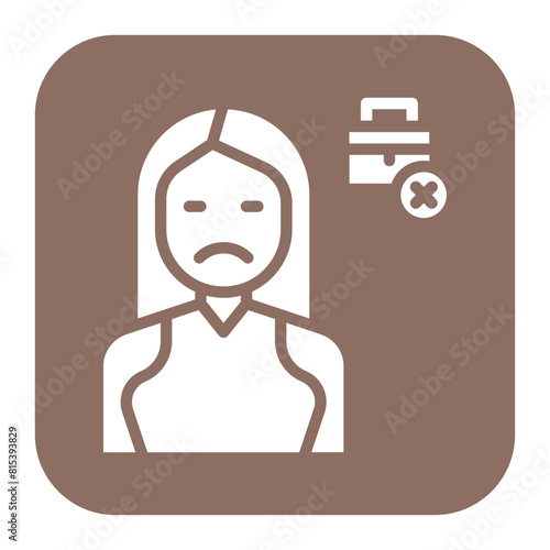 Unemployed icon vector image. Can be used for Homeless.