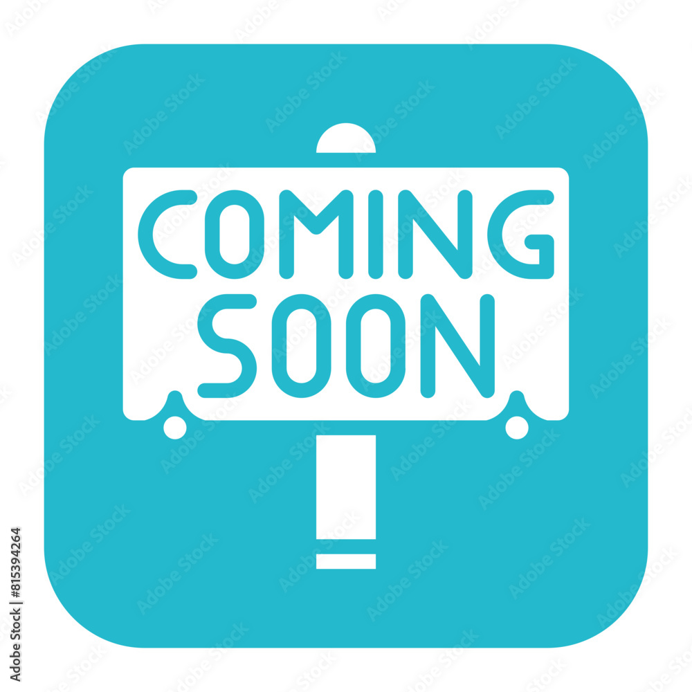 Coming Soon icon vector image. Can be used for Supply Chain. Coming Soon icon vector image. Can be used for Supply Chain.