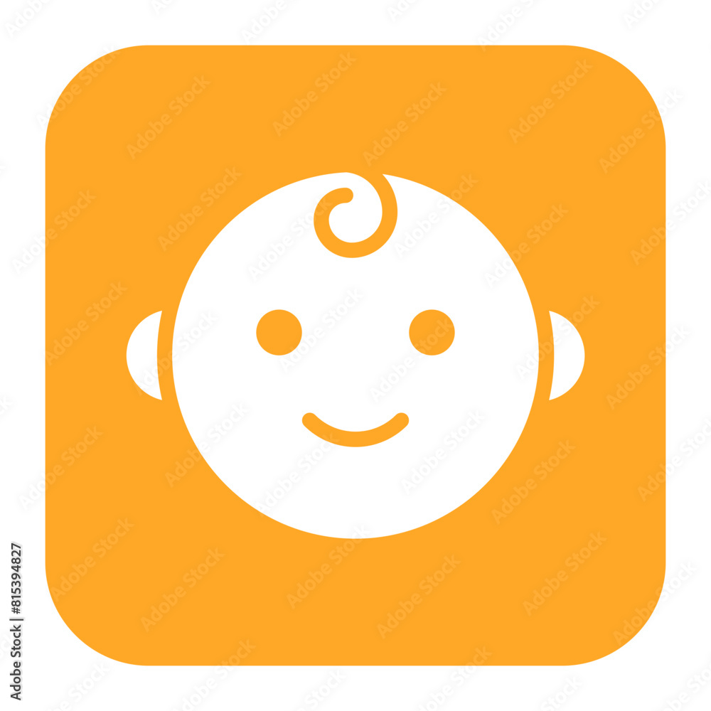 Baby icon vector image. Can be used for Child Adoption. Baby icon vector image. Can be used for Child Adoption.