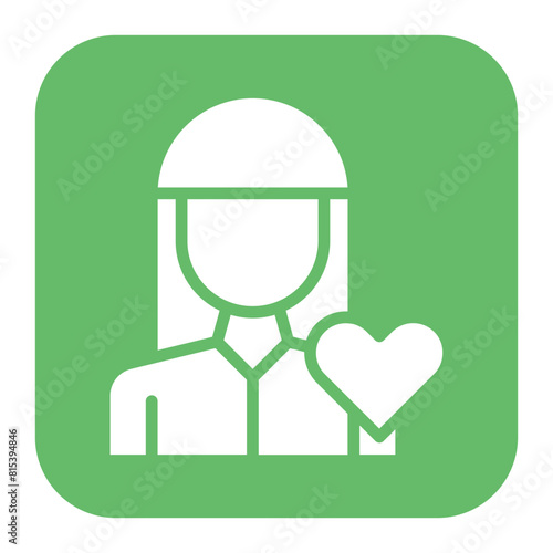 Babysitter icon vector image. Can be used for Child Adoption.