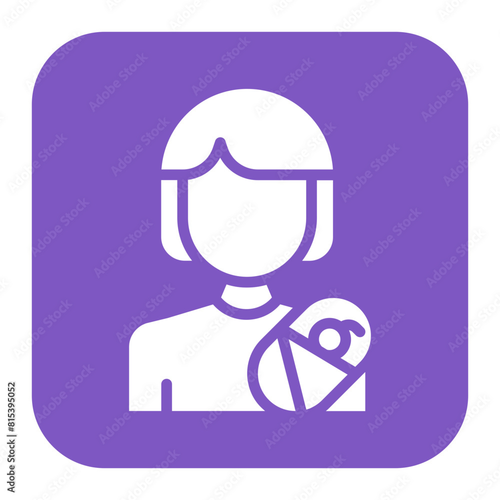 Mother icon vector image. Can be used for Child Adoption. Mother icon vector image. Can be used for Child Adoption.