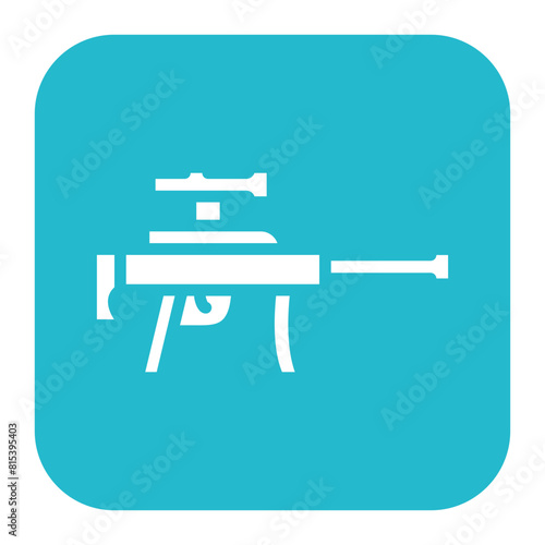 Sniper icon vector image. Can be used for Shooting.