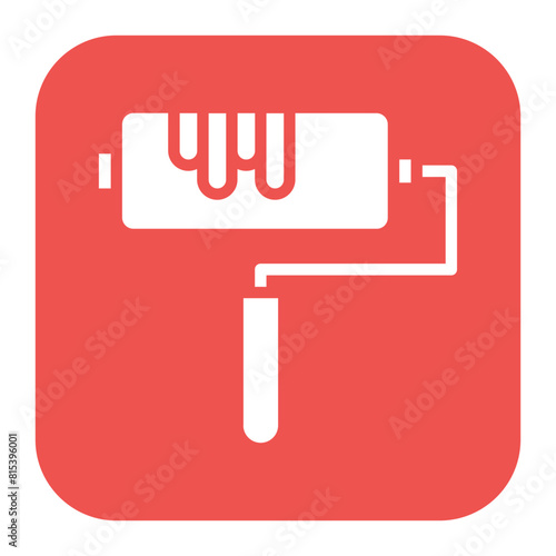 Roller icon vector image. Can be used for Veterinary.