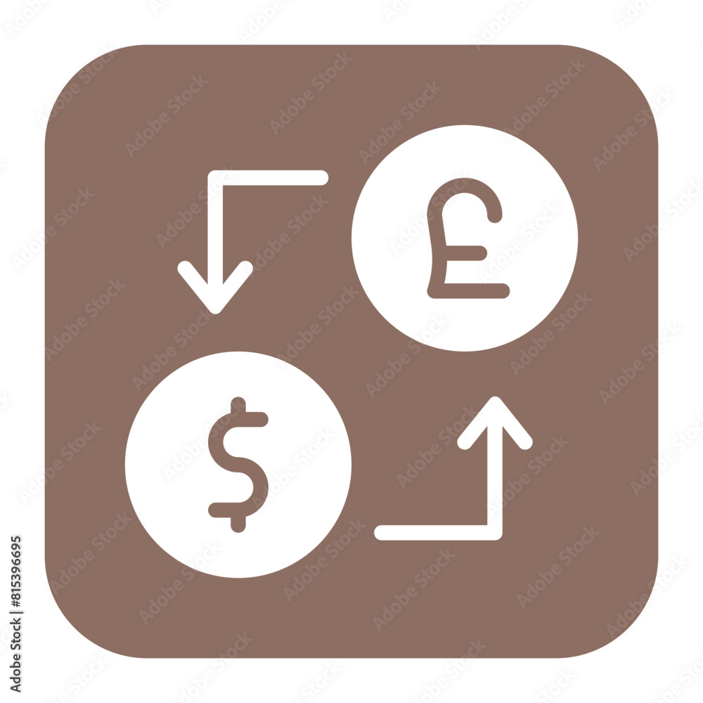 Exchange Rate icon vector image. Can be used for Crisis Mangement. Exchange Rate icon vector image. Can be used for Crisis Mangement.