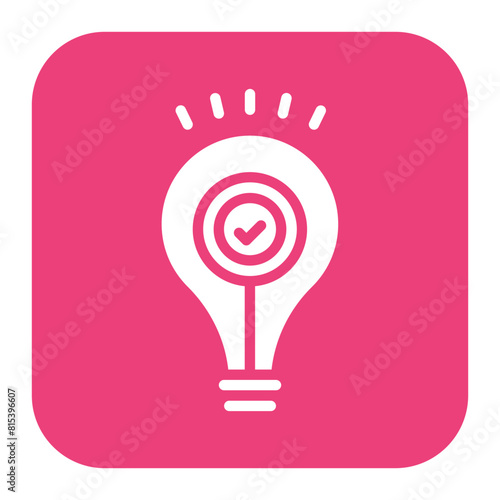 Creative Idea icon vector image. Can be used for Crisis Mangement.