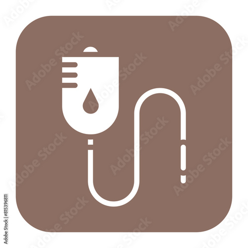 Blood Transfusion icon vector image. Can be used for Nursing.