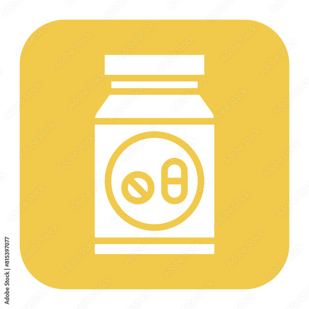 Pill Bottle icon vector image. Can be used for Nursing. Pill Bottle icon vector image. Can be used for Nursing.