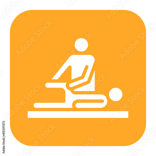 Physiotherapy icon vector image. Can be used for Nursing.