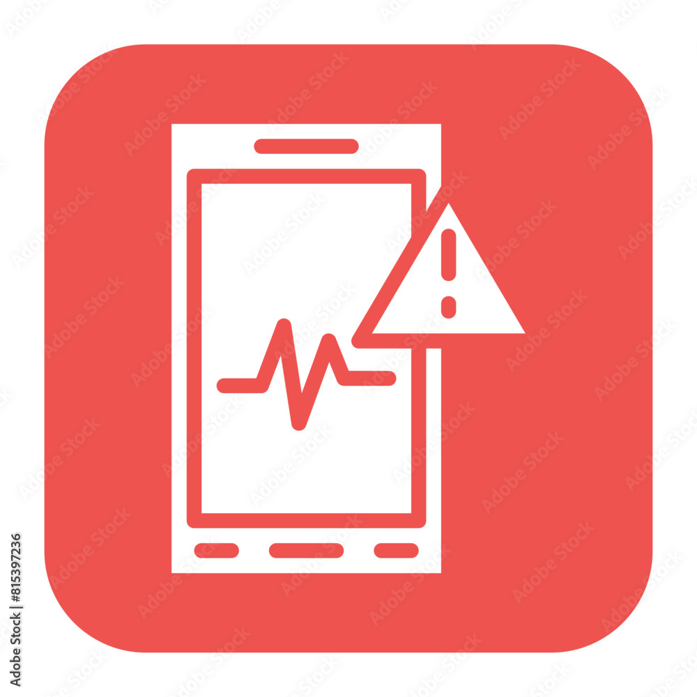 Earthquake Warning System icon vector image. Can be used for Public Services. Earthquake Warning System icon vector image. Can be used for Public Services.