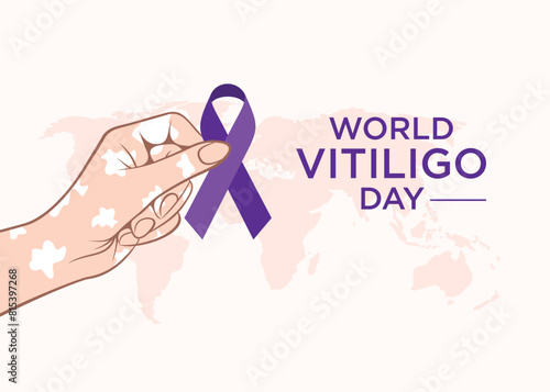 World Vitiligo Day is observed annually on June 25th, dedicated to raising awareness about vitiligo.