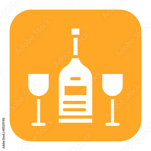 Alcohol icon vector image. Can be used for Addiction.