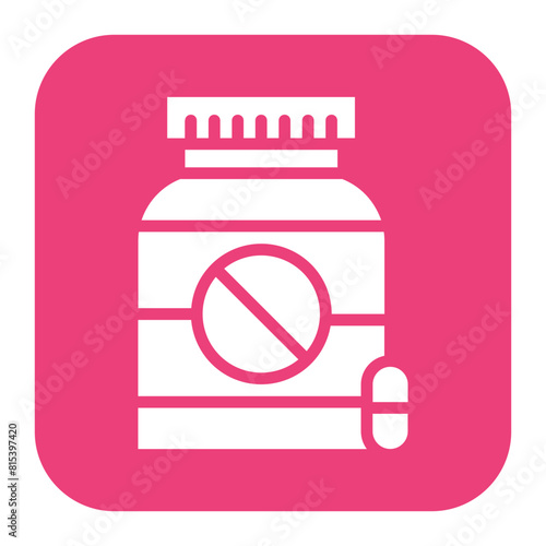 Antidepressants icon vector image. Can be used for Addiction.