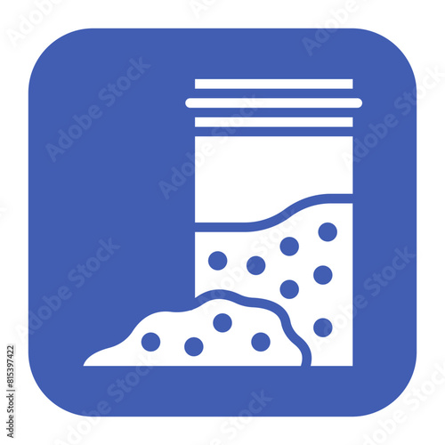 Cocaine icon vector image. Can be used for Addiction.