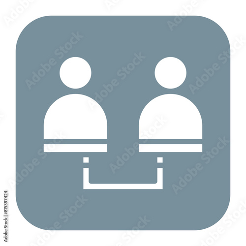 Codependency icon vector image. Can be used for Addiction.