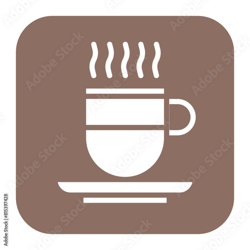 Coffee icon vector image. Can be used for Addiction.