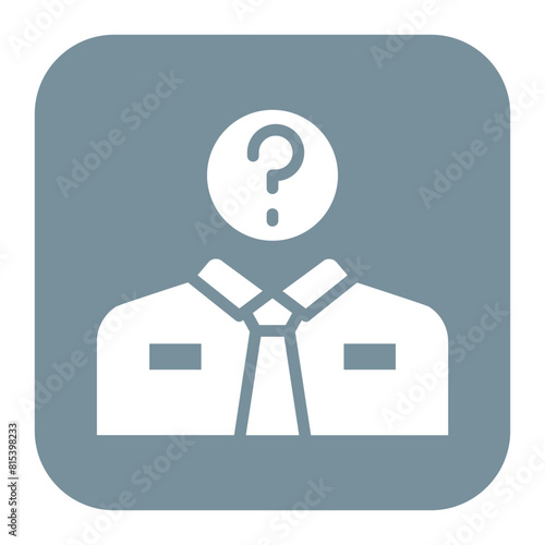 Anonymisation icon vector image. Can be used for Compliance And Regulation.
