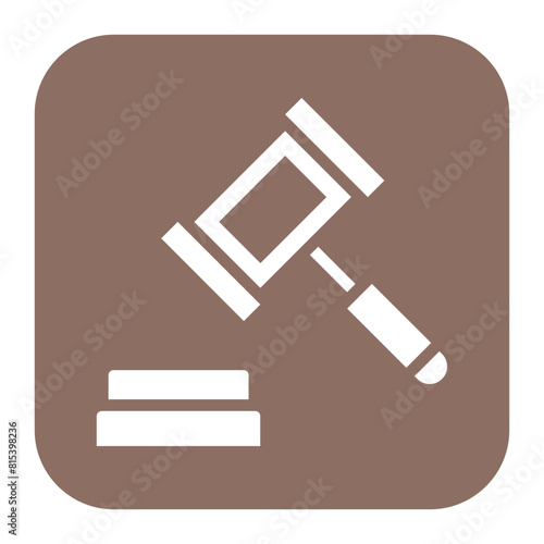 Auction icon vector image. Can be used for Compliance And Regulation.