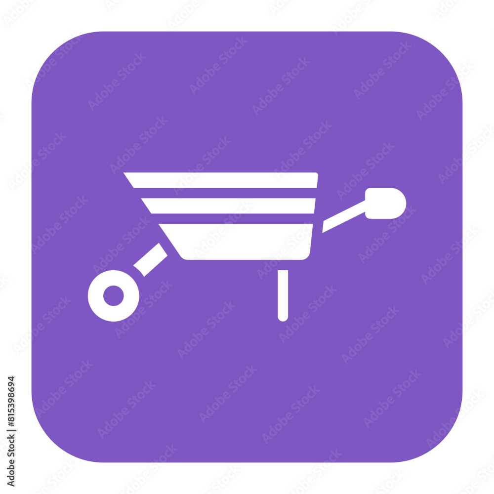 Wheelbarrow icon vector image. Can be used for Agriculture. Wheelbarrow icon vector image. Can be used for Agriculture.
