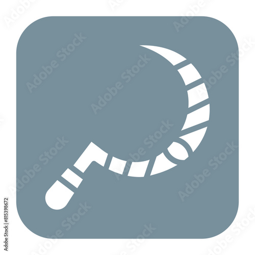 Sickle icon vector image. Can be used for Agriculture.