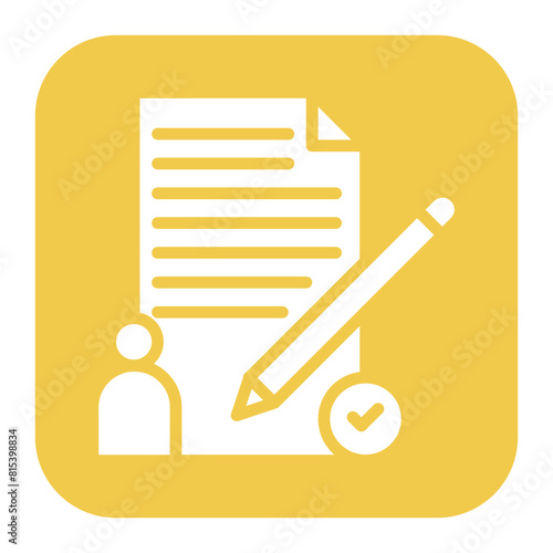 Guest Post icon vector image. Can be used for Video Blog.