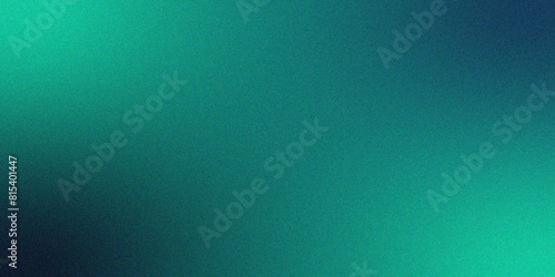 Abstract blue purple green color gradient background. Iridescent grainy grunge texture with with heavy noise and gradient. Cobalt sapphire blue color gradient blurred backdrop.