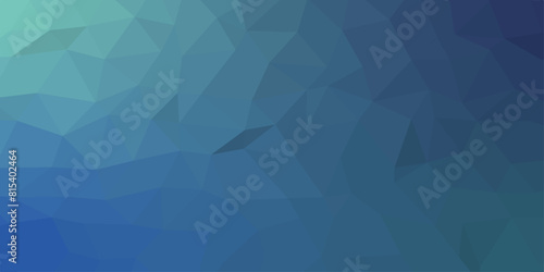 Multi color vector polygon abstract background. Colorful shining triangular template. Geometric background in Origami style with gradient. Trendy Low poly polygonal banner template.