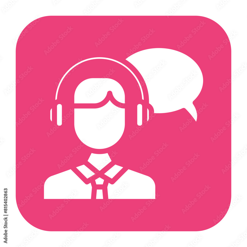 Chat Support icon vector image. Can be used for Online Store. Chat Support icon vector image. Can be used for Online Store.