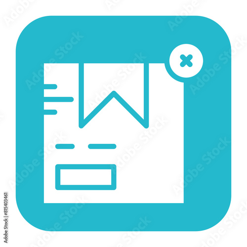 Order Canceled icon vector image. Can be used for Digital Retail.