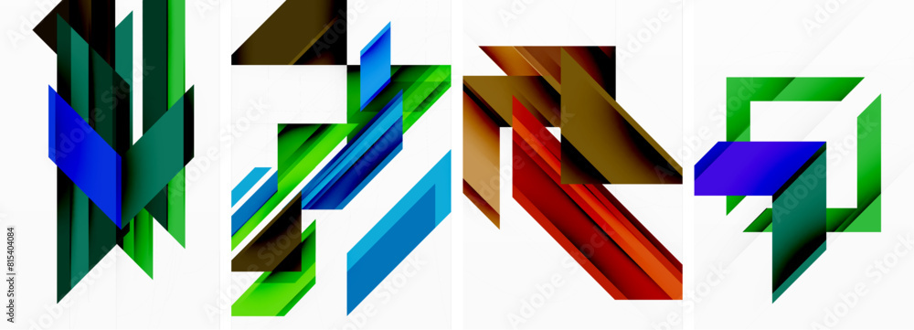 Triangle wallpaper or poster background design Triangle wallpaper or poster background design