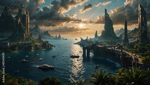the sinking of Atlantis photo