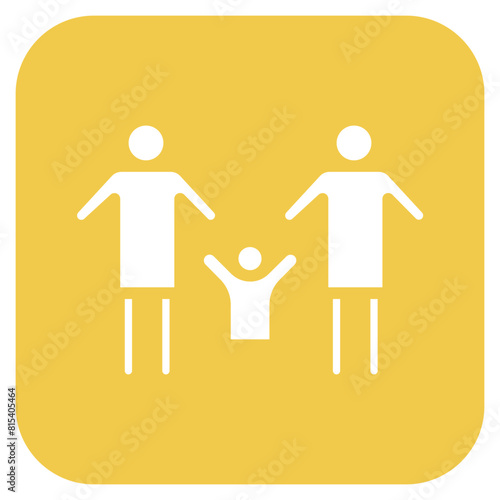 Parent Pickup icon vector image. Can be used for Daycare.